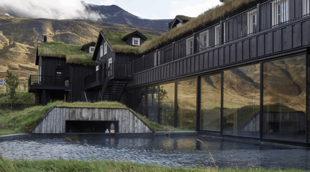 Eleven Deplar Farm Hotel in Iceland